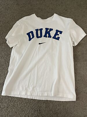 #ad Duke University Adult large White TShirt $7.00