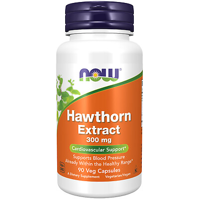 #ad #ad NOW FOODS Hawthorn Extract 300 mg 90 Veg Caps Clearance for Best By 05 2024 $5.29