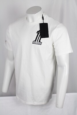 #ad #ad Harley Davidson Men#x27;s #1 Racing Tee Short Sleeve Shirt Off White 96038 24VM $26.99