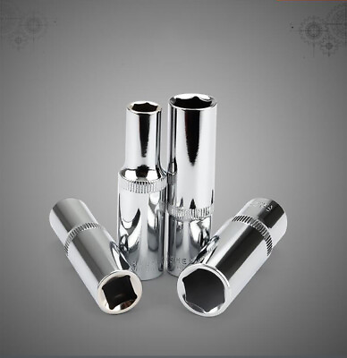 #ad Metric Sockets 8mm 32mm Lengthen 1 2quot; 6 Point Chrome Vanadium Steel Sockets $7.09
