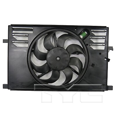 #ad For 2015 2018 Jeep Renegade 2.4L Dual Radiator and Condenser Fan Assembly TYC $152.08
