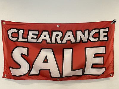#ad 2x4 ft CLEARANCE SALE Banner Sign Super Polyester Fabric New Z24 $13.33
