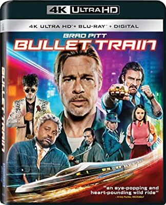#ad New Bullet Train 4K Blu ray Digital $15.50