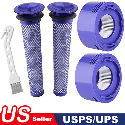 #ad Replacement Hepa Filter Parts For Dyson V6 V7 V8 Animal Absolute Cordless Vacuum $17.99
