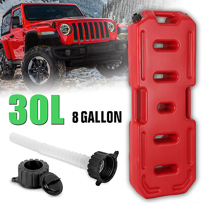 #ad For Jeep SUV 30L 8Gallon Can Backup Steel Tank Fuel Gas Gasoline Container USA $123.49