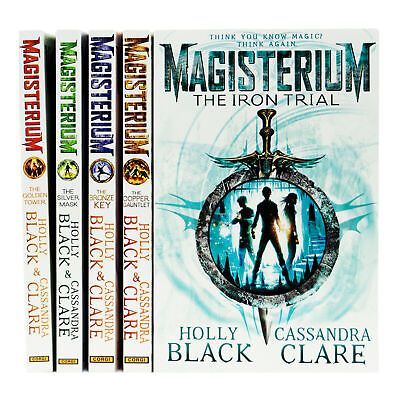 #ad #ad The Magisterium by Holly Black amp; Cassandra Clare 5 Books Set Ages 9 11 PB $31.99