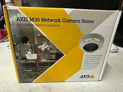 #ad Axis M3025 VE Indoor Outdoor Mini Dome Network Day Night Camera M30 $24.99