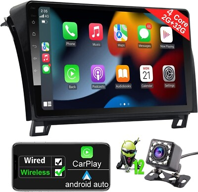 #ad For Toyota Tundra 07 13 Apple CarPlay Car Stereo Radio Player GPS Navi Android $140.05