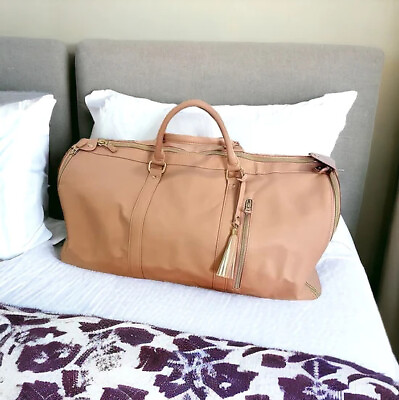 #ad Luggage Portable Shoulder Waterproof Wear resistant Large Capacity Travel Bag AU $103.86