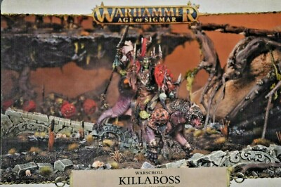 #ad Warhammer Age of Sigmar Kruleboyz Killaboss on Great Gnashtoof **NoS** $13.95