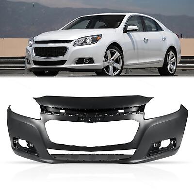 #ad Primered Front Bumper Fascia Cover Replacemnt Fit For 2014 2015 Chevrolet Malibu $374.99