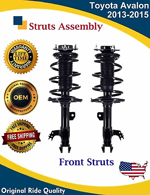 #ad High Quality OE Front Struts for 2013 2015 Toyota Avalon 3.5L Lifetime Warranty $267.93
