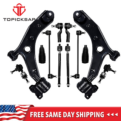 #ad 12Pcs Front Lower LH RH Control Arm Set Suspension Kit for 2004 2009 Mazda 3 5 $114.99