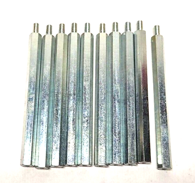 #ad 10pcs Standoff Steel M4 0.7 Hex Male Female 80mm 88mm W Threads $9.53