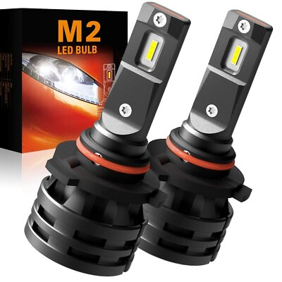 #ad AUXITO 9012 HIR2 LED KIT HEADLIGHTS BULB HIGH LOW BEAM 6500K 52W 12000LM COMBO $17.59