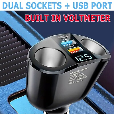 #ad 2 Port USB Super Fast Car Charger Adapter For iPhone Samsung Android Cell Phone $7.99