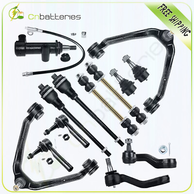 #ad Fits 2002 2006 Cadillac Escalade 13pcs Front Upper Control Arms Ball Joints Kit $107.25
