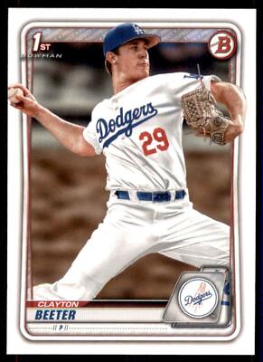 #ad 2020 Bowman Draft Base Paper #BD 30 Clayton Beeter Los Angeles Dodgers $0.99