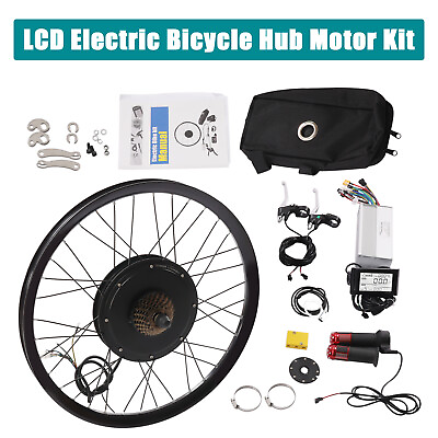 #ad 29In Rear Wheel Motor Conversion Kit 72V 2000W EBIKE Electric Bicycle Hub Motor $414.20