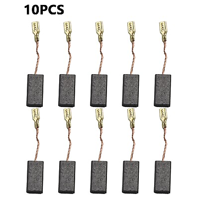 #ad Carbon Brush Motor 10pcs 15mm X 8mm X 5mm Durable Electric Angle Grinder $6.42