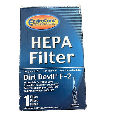 #ad Dirt Devil Part #3sfa11500x Type F2 Hepa Vacuum Filter $8.11