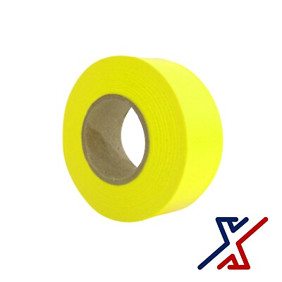 #ad Neon Yellow High Visibility Flagging Tape Camping Ribbon by X1 Tools $296.25