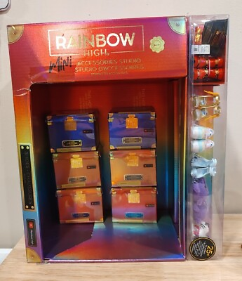 #ad Rainbow High Mini Shoes Accessories Lot Of 6 New In Boxes With Display Box*Read $32.95