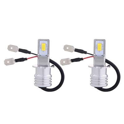 #ad Mini H1 H3 H4 H7Headlight Kit Bulbs High O Low Beam 6000K 35W 4000LM 2SMD 2LED $10.16