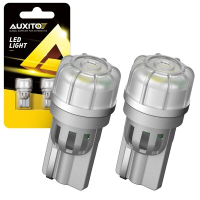#ad AUXITO 5500K White LED License Plate Map Light Bulbs 168 192 194 T10 Error Free $9.49