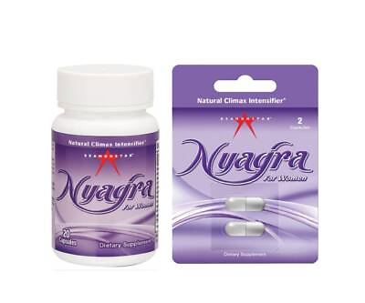 #ad Nyagra Female Climax Intensifier Choose Count $8.99