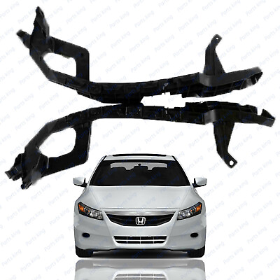 #ad For 2008 2012 Honda Accord Sedan Headlight Retainers Mounting Brackets Set 2pcs $25.95