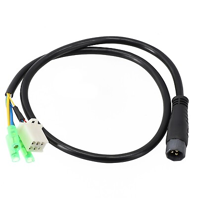 #ad 9Pin Motor Cable EBike Electric Bicycle Male Connector Black Adapter Durable $17.83