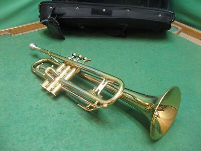 #ad Huttl Line 800 Trumpet Excellent amp; Reconditioned Protec Case amp; 7C MP $297.89