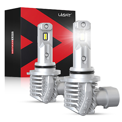 #ad LASFIT 9005 LED Headlight Bulb Conversion Kit High Beam White Super Bright 6000K $27.99