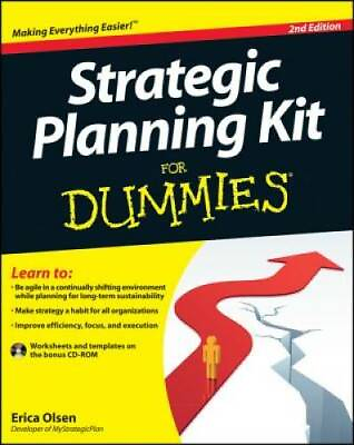 #ad Strategic Planning Kit For Dummies Paperback By Olsen Erica GOOD $4.23