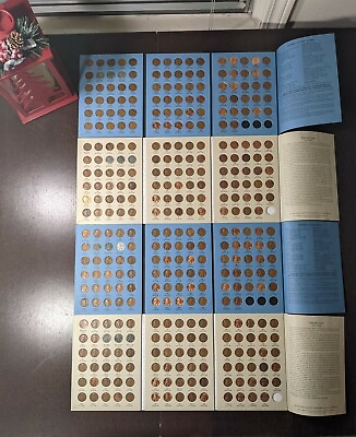 #ad One Completed Lincoln Head Cent Collection Book Number 2 Album 1941 1974 PDS $25.99