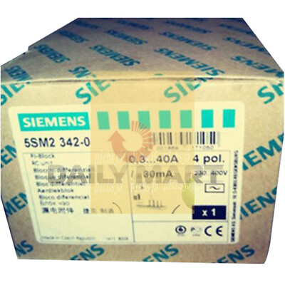 #ad New in Box Siemens 5SM2 342 0 RC Circuit Breaker Module Unit 4P 6 40A 5SM23420 $304.94