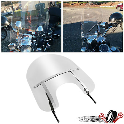 #ad Front Clear Windshield Windscreen For 2015 23 Harley Freewheeler FLRT $59.00