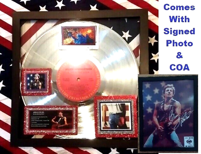 #ad BORN IN THE USA Springsteen AWARD Signed Concert Tour Photo $169.00