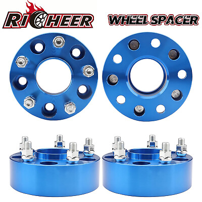 #ad 4PCS 2quot; 5x5 Hubcentric Wheel Spacers For Jeep JK JKU Wrangler Grand Cherokee $98.99