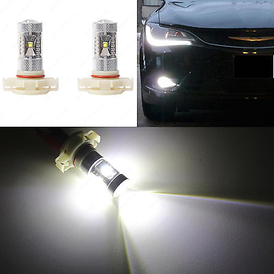 #ad Xenon White 5202 PS24W 5202 HIGH POWER CREE Fog Light Projector LED Bulbs $24.89