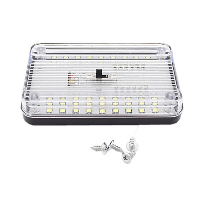 #ad 36 LED Car Interior Roof Dome Trunk Light White Reading Lamp With Switch Control $12.50