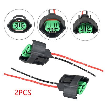 #ad 2Wire Pigtail Female C H11 Two Harness Head Light Low Beam Bulb Plug Connector $7.24