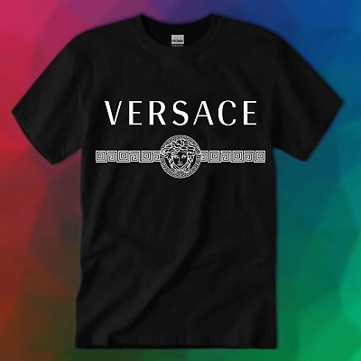 #ad LIMITED Versace Logo Unisex T shirt Size S 5XL PRINTED FANMADE Multi Color $24.90