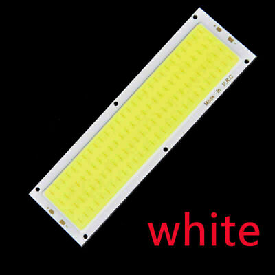 #ad 1000LM 10W COB LED Strip Light High Power Lamp Chip Warm Cool White 12V 24V $9.66