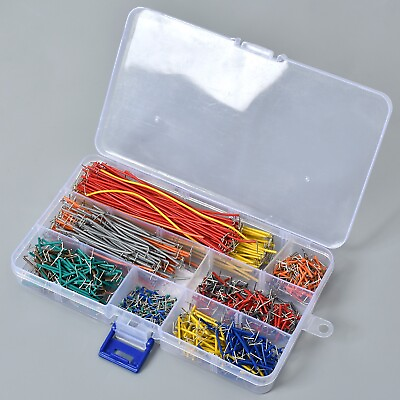 #ad 840Pc U Shape Solderless Breadboard Jumper Cable Wire Kit SHIP from USA $9.09