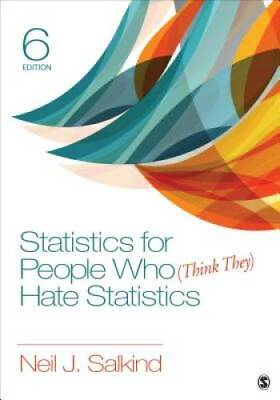 #ad Statistics for People Who Think They Hate Statistics Paperback GOOD $8.17