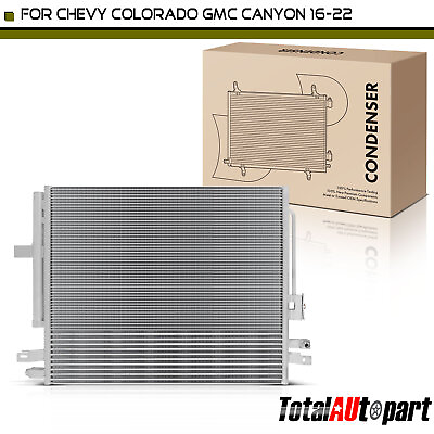 #ad 1x AC Condenser w Receiver Drier w Bracket for GMC Canyon Chevy Colorado 16 22 $69.99