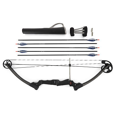 #ad Genesis Original Compound Archery Kit w Arrows Bow Quiver Right Hand Carbon $219.99