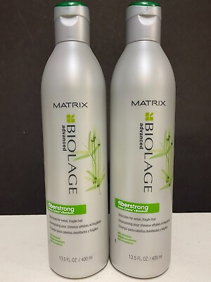 #ad #ad Matrix Biolage Advanced Fiber Strong Shampoo For Weak Fragile Hair 2 Pack 13.5 $37.99